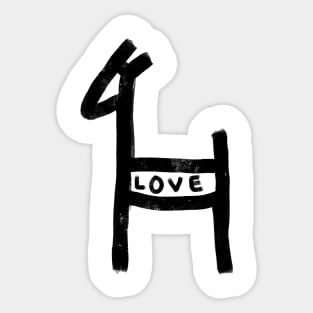 HORSE LOVE Sticker